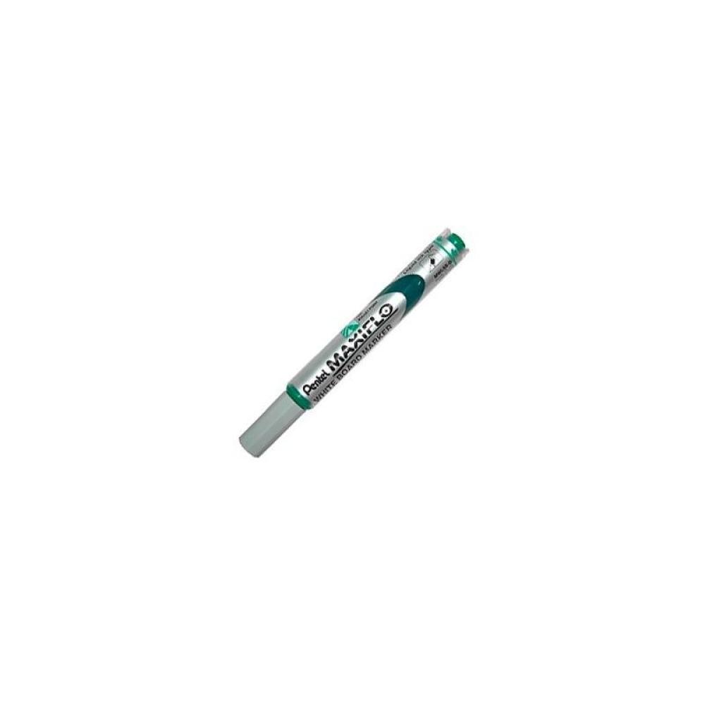 Pentel - PENTEL MAXIFLO MWL-5S MARCADOR PIZARRA-BLANCA VERDE -12U-