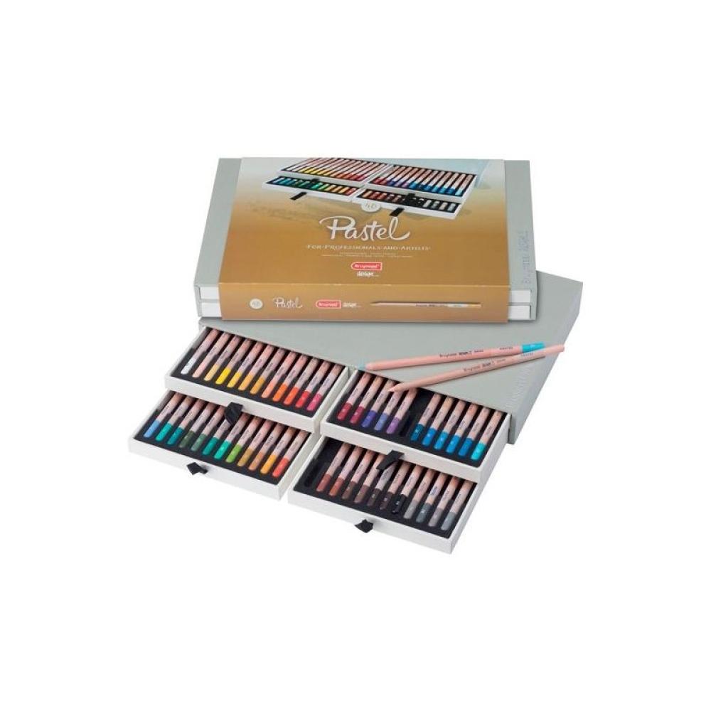 Talens - TALENS BRUYNZEEL CAJA DE 48 LÁPICES DE COLOR SURTIDOS PASTEL -ESTUCHE DE LUJO- - Color no elegible
