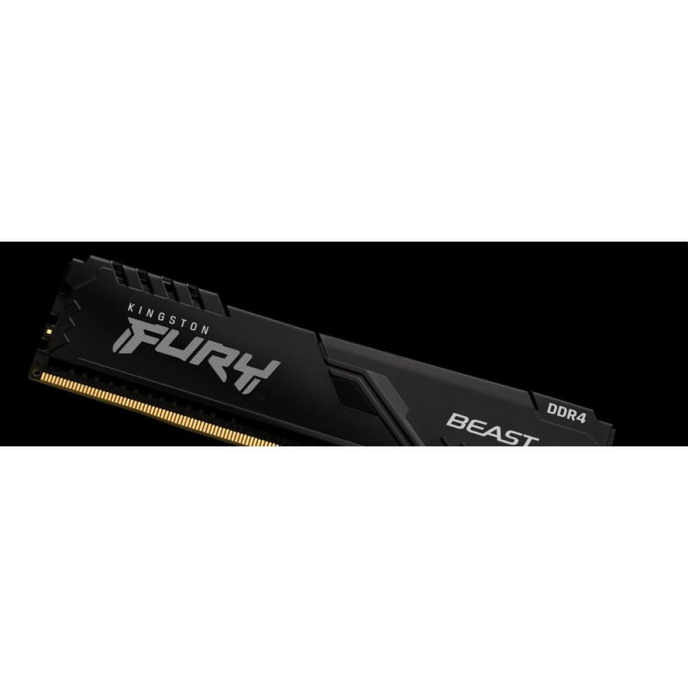 Kingston Technology - FURY Beast 8GB 3200MT/s DDR4 CL16 DIMM Black