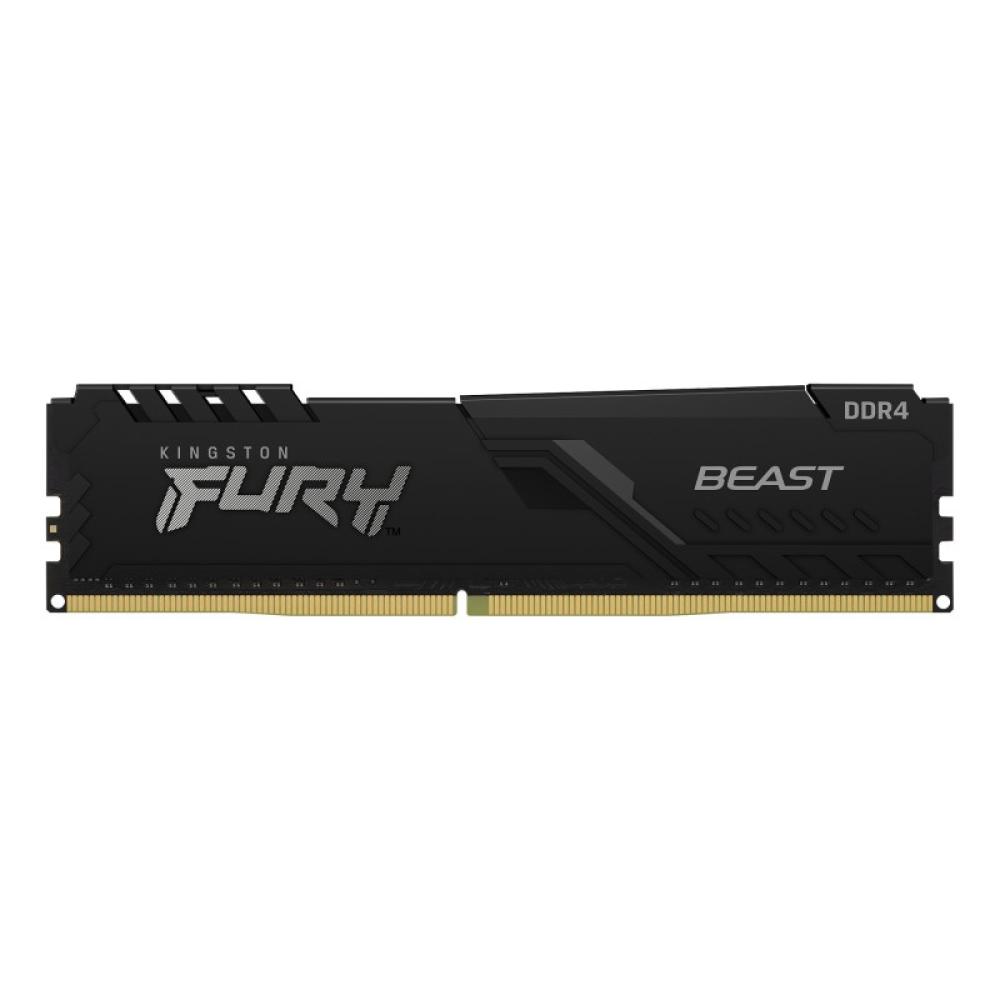 Kingston Technology - FURY Beast 8GB 3200MT/s DDR4 CL16 DIMM Black