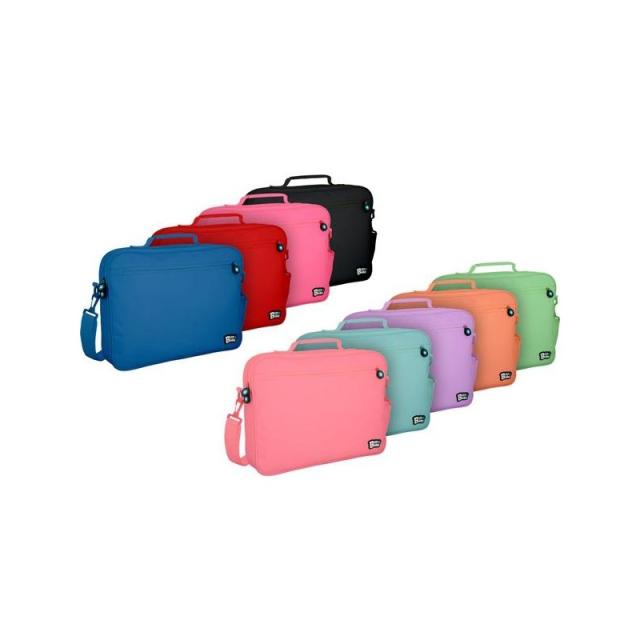 Grafoplas - GRAFOPLÁS BANDOLERA BITS&BOBS 38X28X6CM CREMALLERA TIRA AJUSTABLE Y ASA AZUL