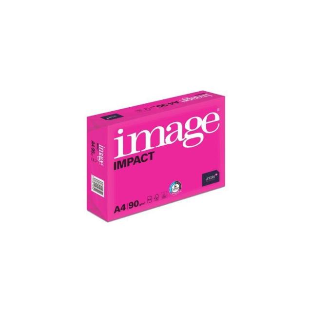 Image - IMAGE PAPEL DIN A4 IMPACT 90GR PAQUETE DE 500 HOJAS