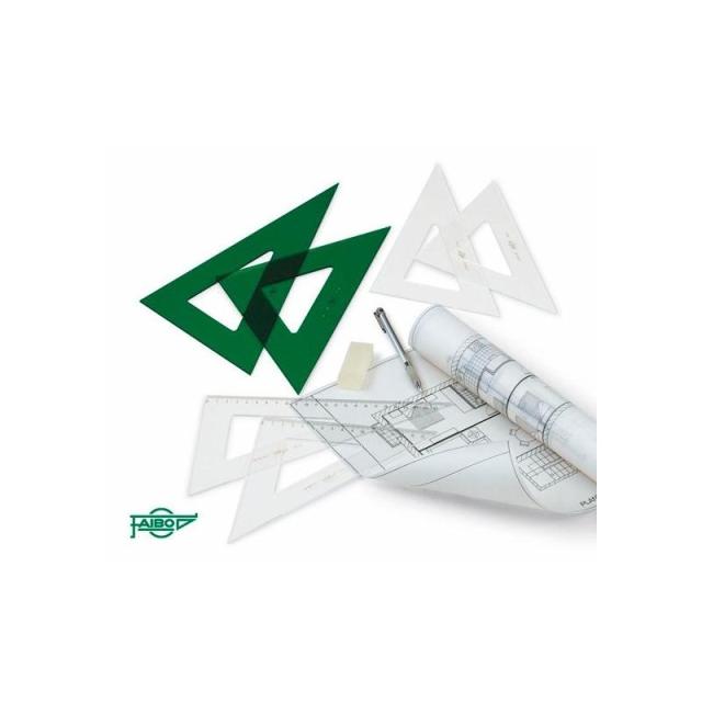 FAIBO - FAIBO CARTABÓN 25 CM SIN GRADUAR VERDE