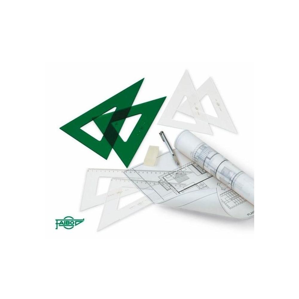 FAIBO - FAIBO CARTABÓN 25 CM SIN GRADUAR VERDE