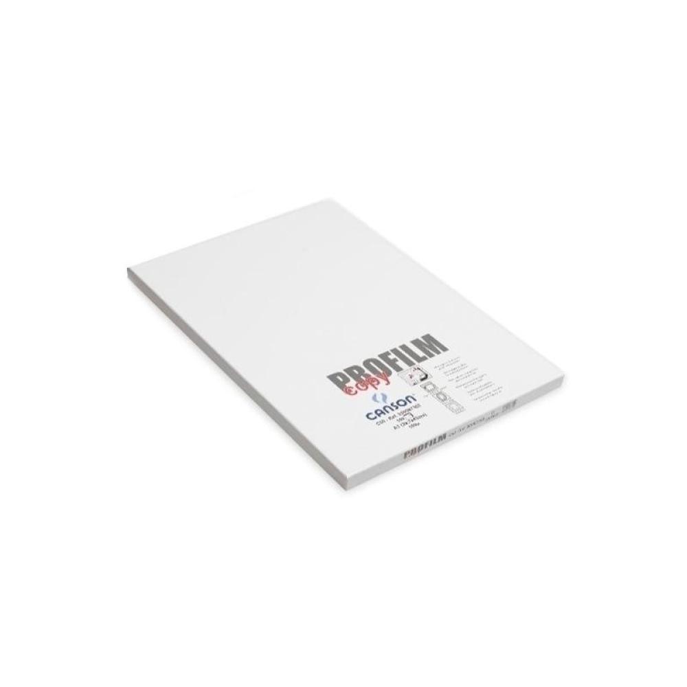 Canson - CANSON PAPEL PROFILM COPY ACETATO 0.1MM A3 TRANSPARENTE PAQUETE -100 HOJAS-