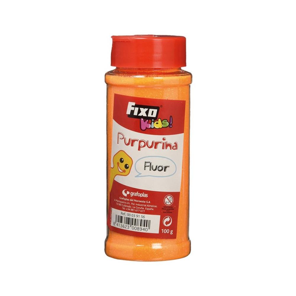 Fixo - BOTE PURPURIN 100G NARAN FLUOR GRAFOPLAS 00039156
