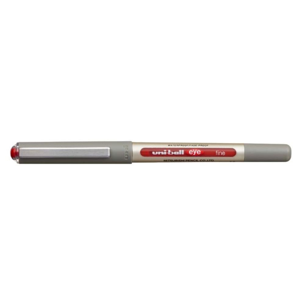Uni-Ball - Pack 12 Unid. UNIBALL Roller UB-150/UB-157 Rojo Trazo 0,5 mm Tinta liquida 162461000