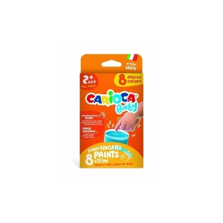 Carioca - PINTURA de DEDOS CARIOCA BABY 50 ml E/8
