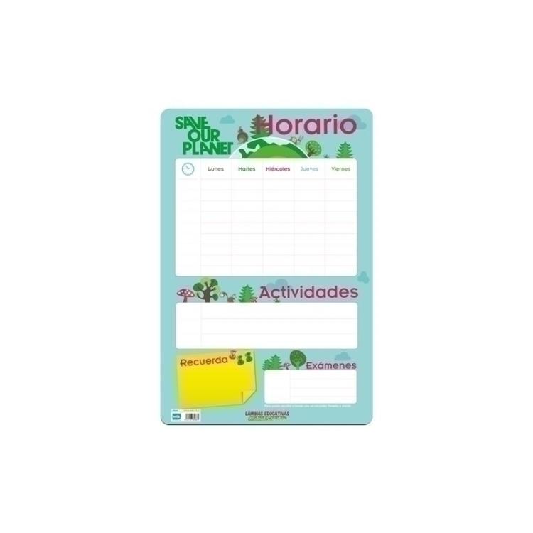 Grupo Erik - LAMINA ESCOLAR ERIK HORARIO ESCOLAR