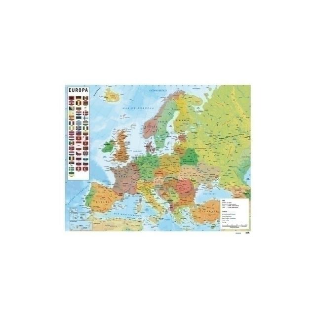 Grupo Erik - MAPA ERIK MURAL 40x50 cm EUROPA