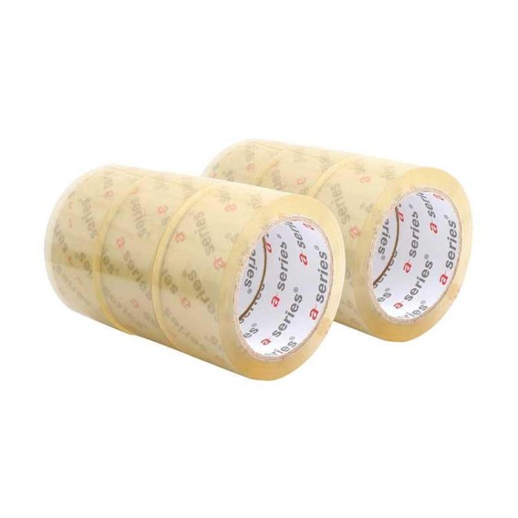 A - SERIES - PACK 6 ROLLO PRECINTO PVC 50X66M TRANSP