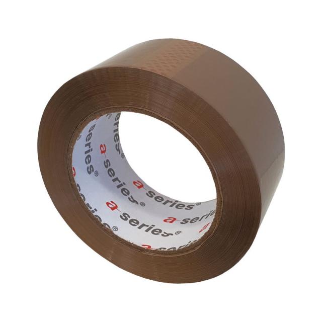 A - SERIES - ROLLO PRECINTO PP 48MMX132M MARRON