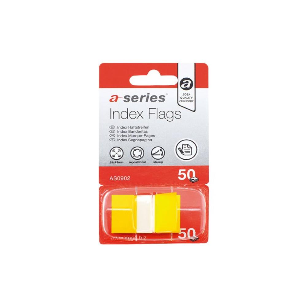 A - SERIES - INDICES 50H AUTOADH. A-SERIES 12X44MM AMARILLO