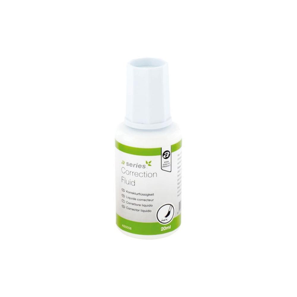 A - SERIES - BOTELLA CORRECTOR PINCEL A-SERIES 20ML AS0008