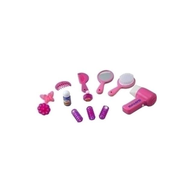 Miniland Educational - MALET. M.LAND 12 ACC. PELUQ. Y BELLEZA