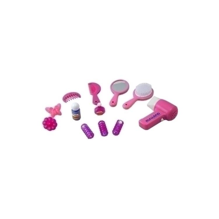 Miniland Educational - MALET. M.LAND 12 ACC. PELUQ. Y BELLEZA