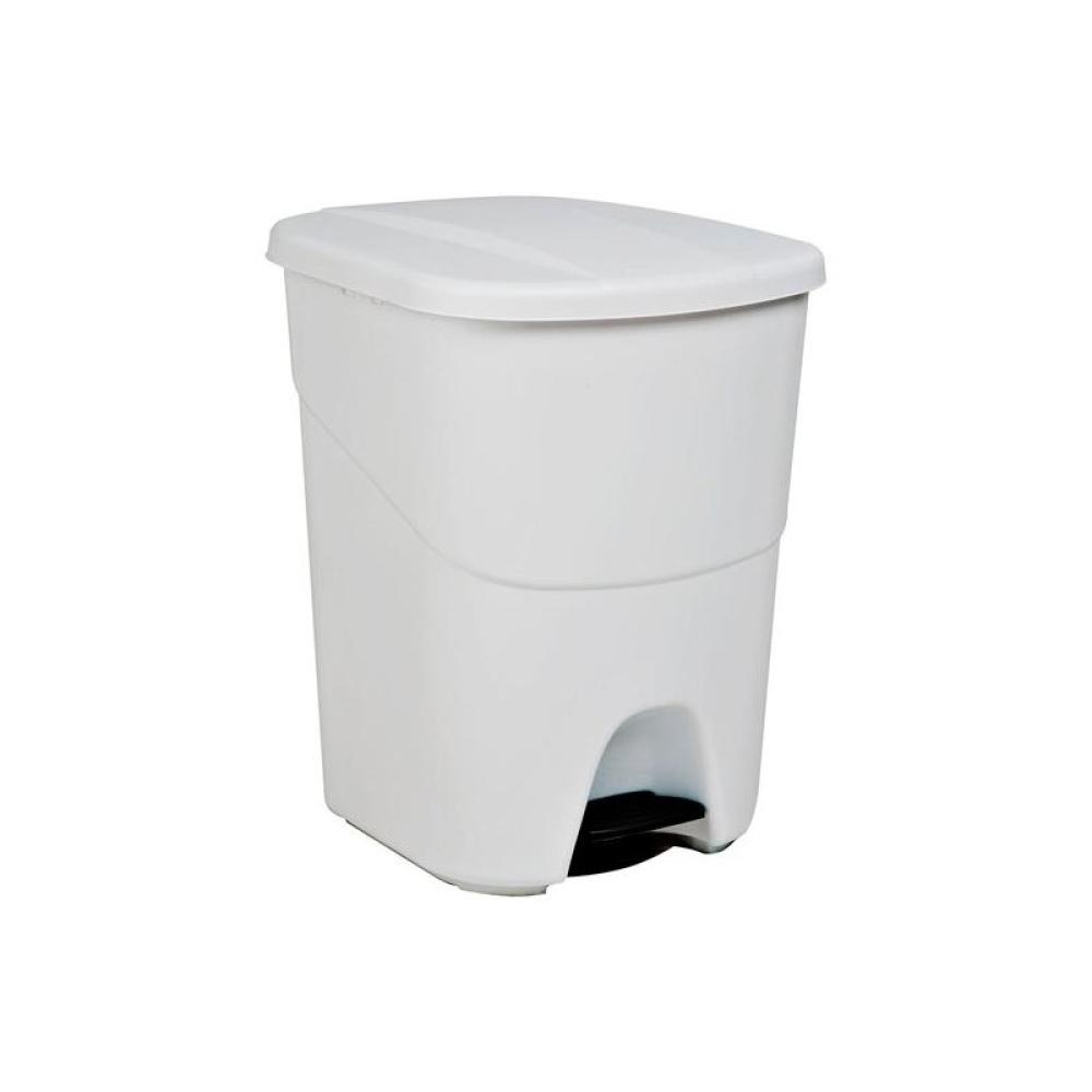 Denox - DENOX CUBO CON PEDAL ECOLÓGICO PEDALBIN 40L BLANCO