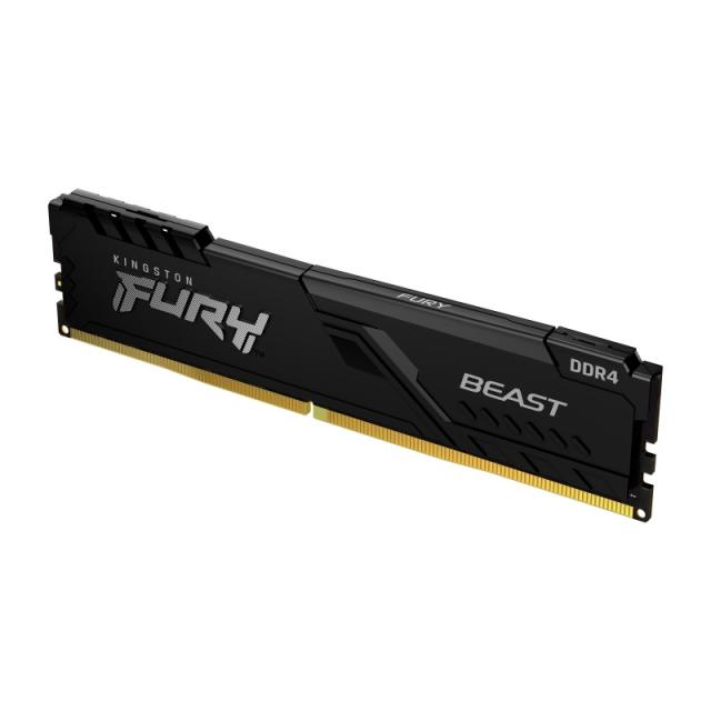Kingston Technology - FURY Beast 32GB 3200MT/s DDR4 CL16 DIMM Black