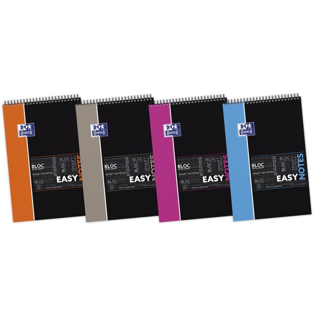 Oxford - OXF CUAD EASYNOTES A4+ 80H C5 - Pack de 5 unidades - 100430279