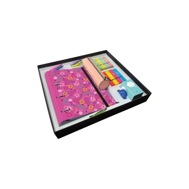 Mariola - SET PAPELERIA MARIOLA FLORES 34 PIEZAS