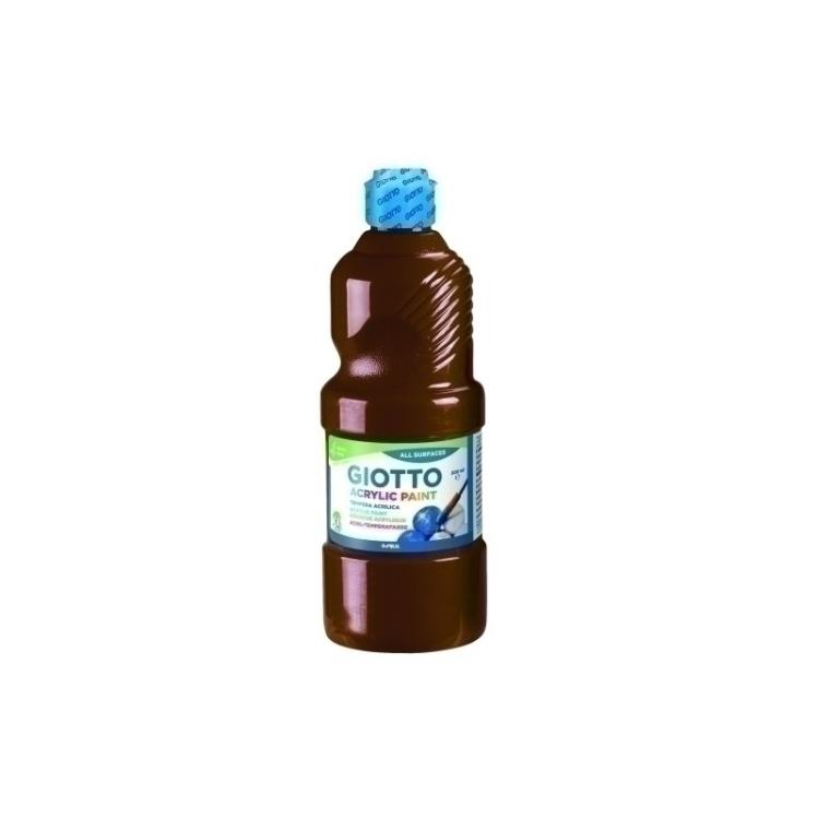 Giotto - TEMPERA GIOTTO ACRIL 500 ml MARRON