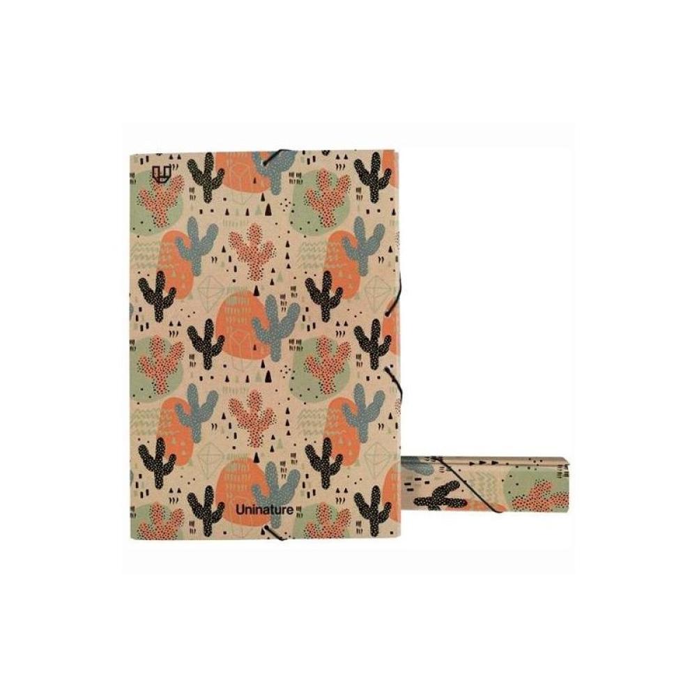 Grafoplas - GRAFOPLÁS CAJA DE PROYECTOS 5CM FORRADA UNINATURE CACTUS