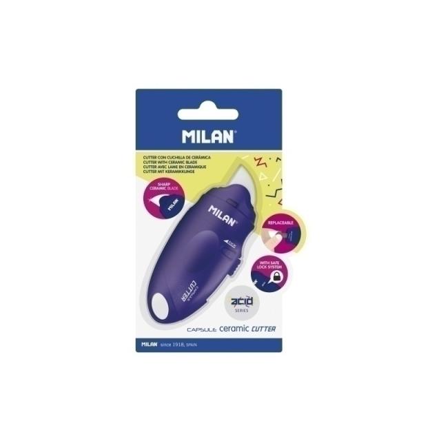 Milan - CUTTER MILAN CAPSULE CERAMICA AZUL