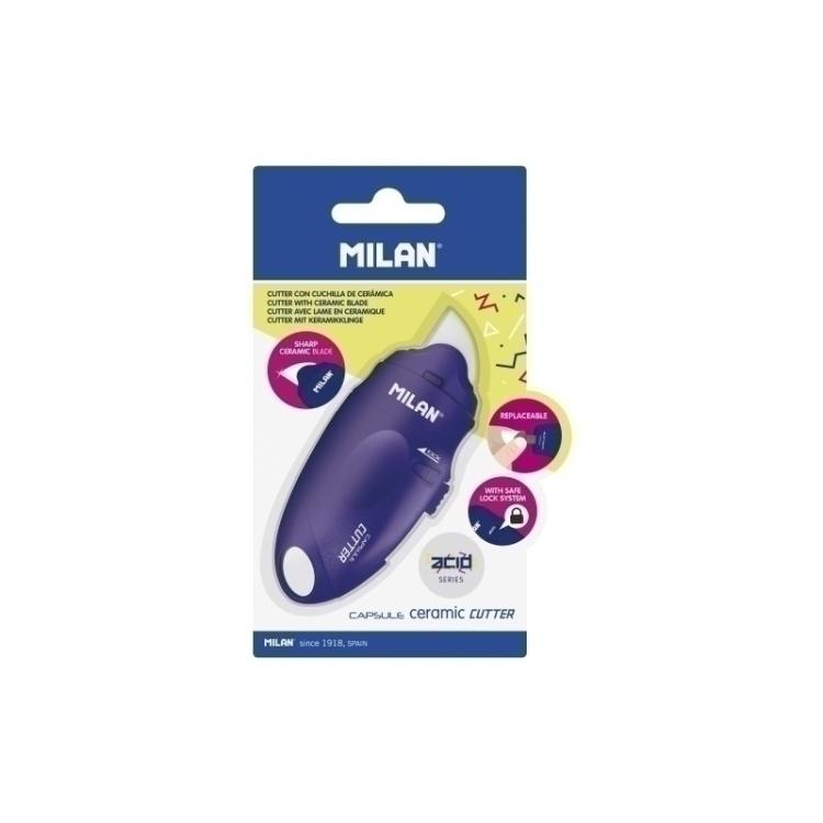 Milan - CUTTER MILAN CAPSULE CERAMICA AZUL