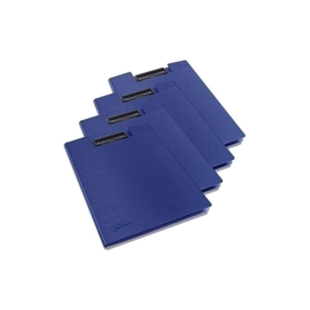 Rapesco - CARP. PINZA RAPESCO A4 AZUL PACK DE 4