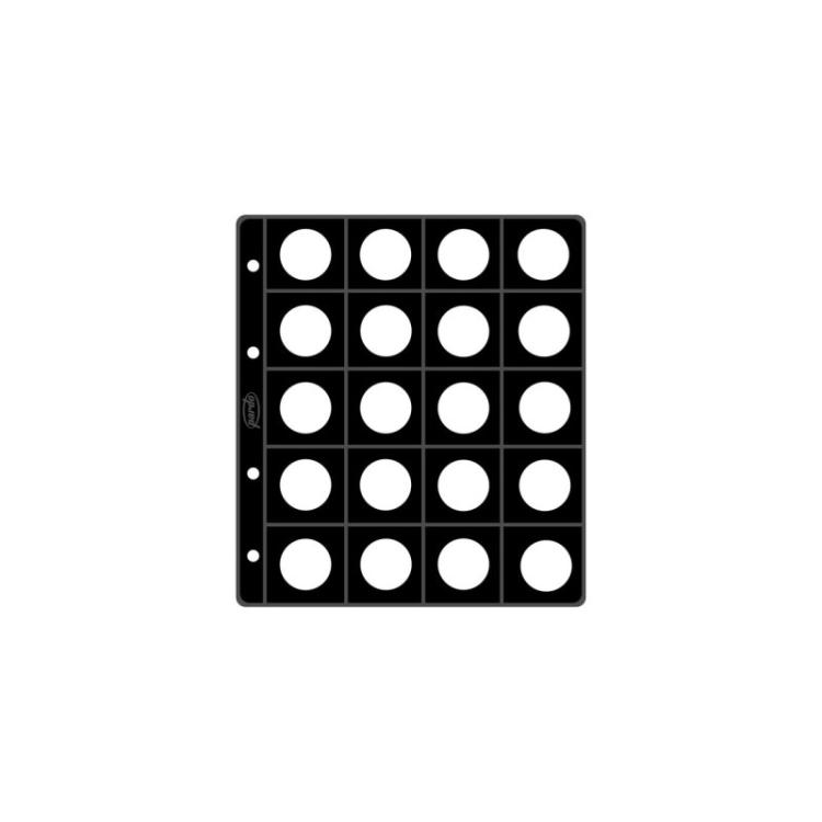 Pardo - FUNDA para MONEDAS PARDO Esp. 2 EUROS - Pack de 25 unidades