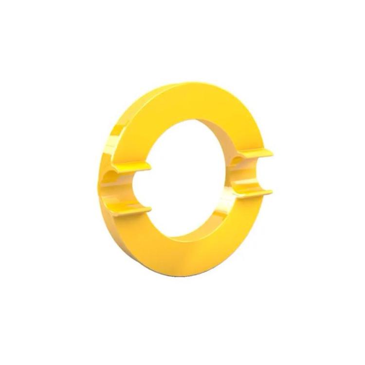 Novus - NOVUS DAHLE 95551 IMÁN MEGA MAGNET CÍRCULO XL Ø8CM C/ENGANCHE AMARILLO