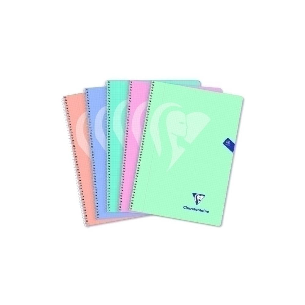 Clairefontaine - BLOCK CLAIREFON. PP Fº 80h 4x4 90g PAST - Pack de 20 unidades