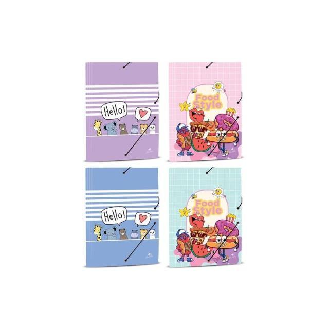 Mariola - MARIOLA CARPETA CON GOMAS Y SOLAPAS FOLIO 34X26CM 4 DISEÑOS SURTIDOS COLE Nº3 4793FI-EX - 1 Unidad - Color no elegible