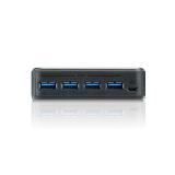 ATEN - Switch de periféricos USB 3.2 Gen1 de 2 x 4 puertos