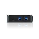 ATEN - Switch de periféricos USB 3.2 Gen1 de 2 x 4 puertos