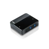 ATEN - Switch de periféricos USB 3.2 Gen1 de 2 x 4 puertos