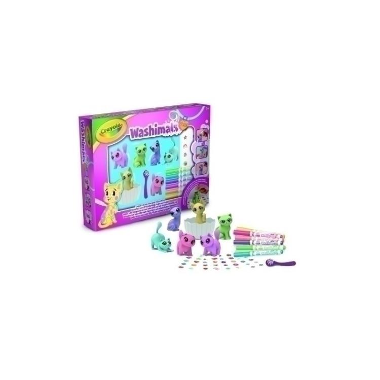 Crayola - JUEGO CRAYOLA WASHIMALS SET NUEVA BAÑERA
