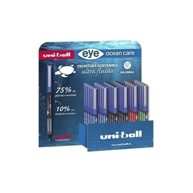 Uni-Ball - EXP. 36 RO UNI-BALL EYE UB-157/3D OCEAN CARE 4COL