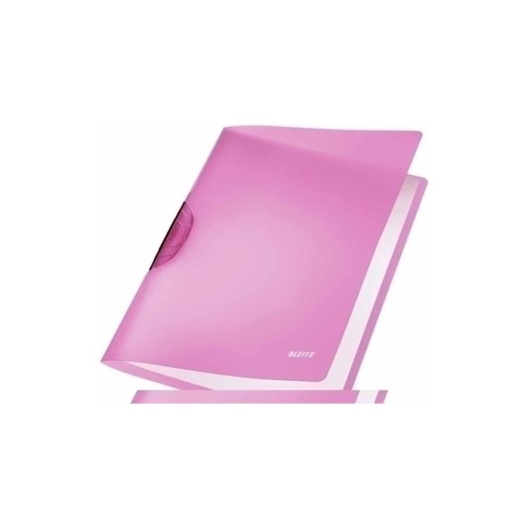 Leitz - DOSSIER CLIP LEITZ RAINBOW 30h VIOLETA - Pack de 6 unidades