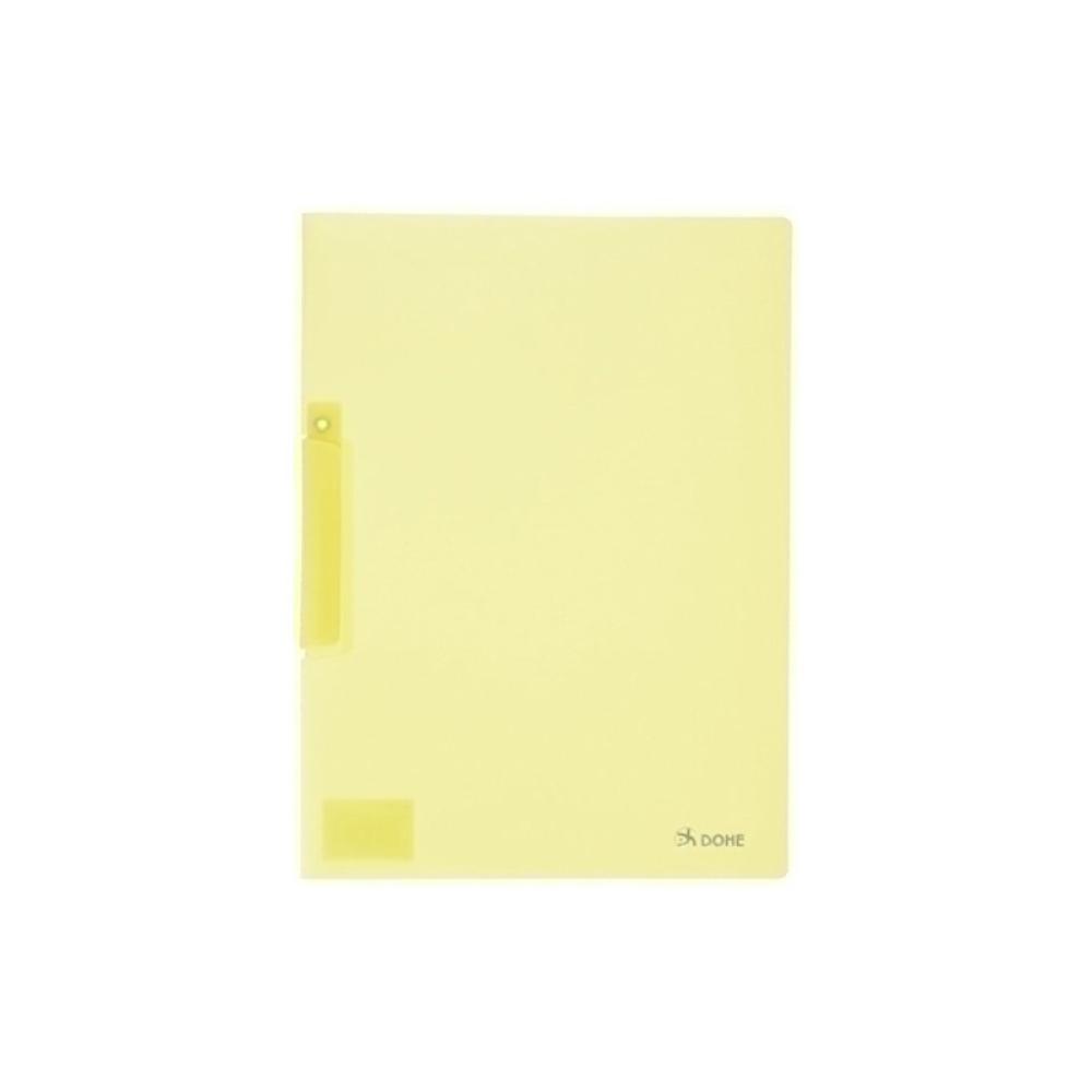 DOHE - DOSSIER CLIP DOHE PP A4 p.PTCO.30h AMAR - Pack de 8 unidades