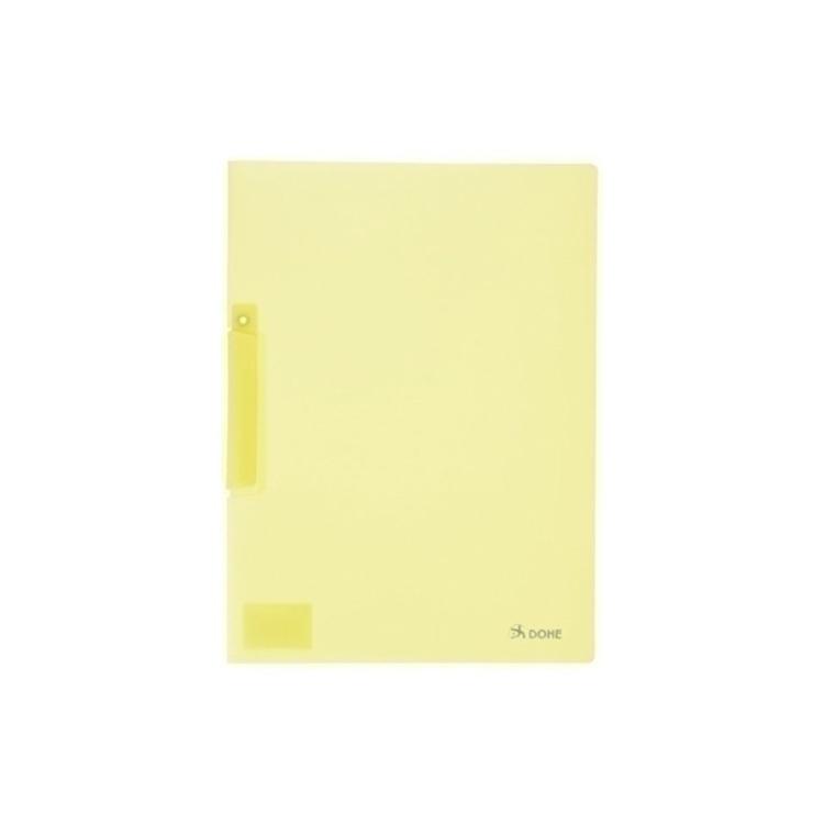 DOHE - DOSSIER CLIP DOHE PP A4 p.PTCO.30h AMAR - Pack de 8 unidades