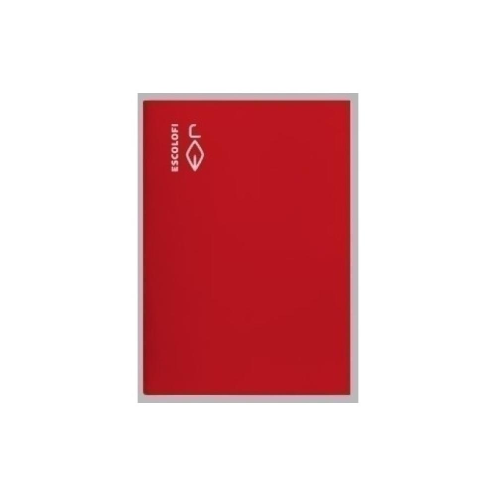 Escolofi - LIBRETA ESCOLOFI 4º 50h CD.5 70g ROJO - Pack de 10 unidades