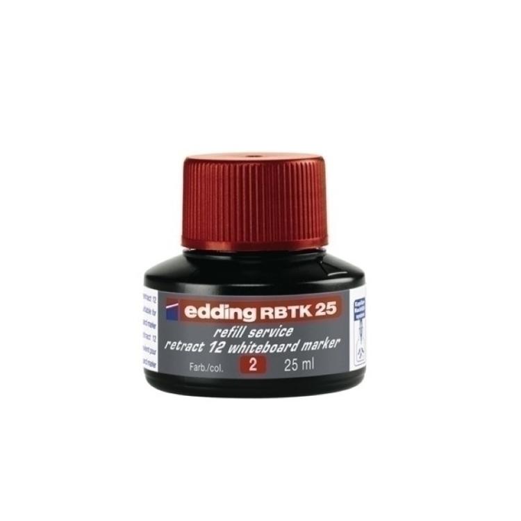 Edding - TINTA ROTUL.EDDING 25 ml RBTK25 ROJO