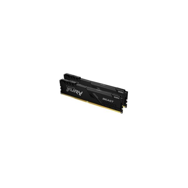 Kingston Technology - FURY Beast 32GB 3600MT/s DDR4 CL18 DIMM (Kit de 2) Black