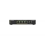 NETGEAR - 5-Port Gigabit Ethernet High-Power PoE+ Plus Switch (GS305EPP) Gestionado L2/L3 Gigabit Ethernet (10/100/1000) Energía