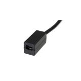 StarTech.com - Cable de 15cm DisplayPort a Mini DisplayPort - de Vídeo 4K x 2K UHD - Cable de Extensión DP a mDP 1.2