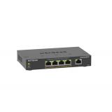 NETGEAR - 5-Port Gigabit Ethernet High-Power PoE+ Plus Switch (GS305EPP) Gestionado L2/L3 Gigabit Ethernet (10/100/1000) Energía