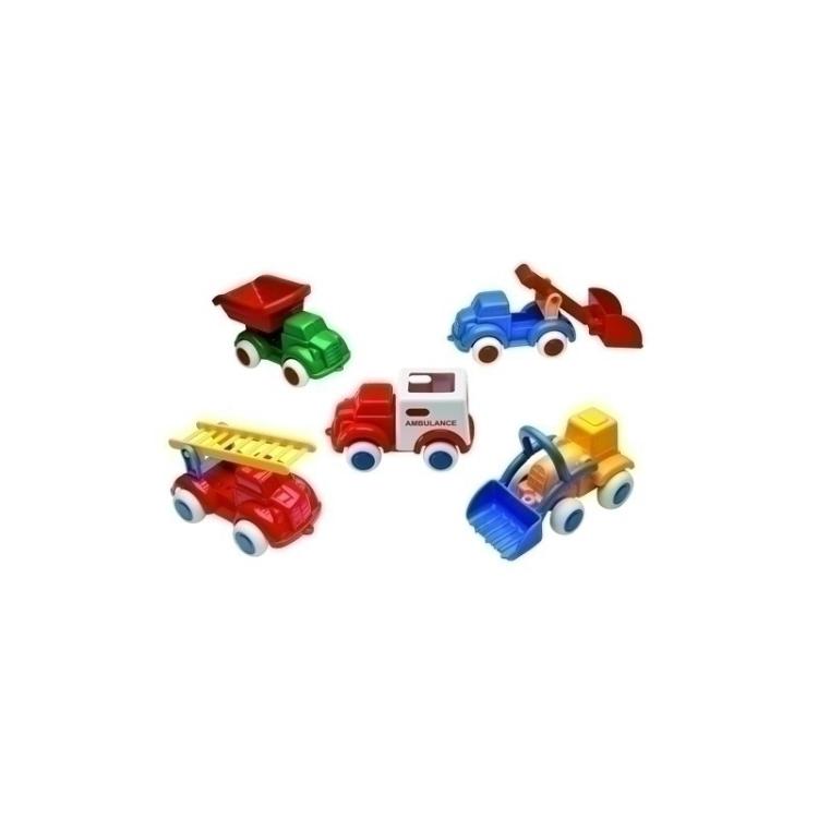 ANDREU Toys - VEHICULO PP FLEXIBLE SURTIDO 5 MOD. 18 U - Color no elegible