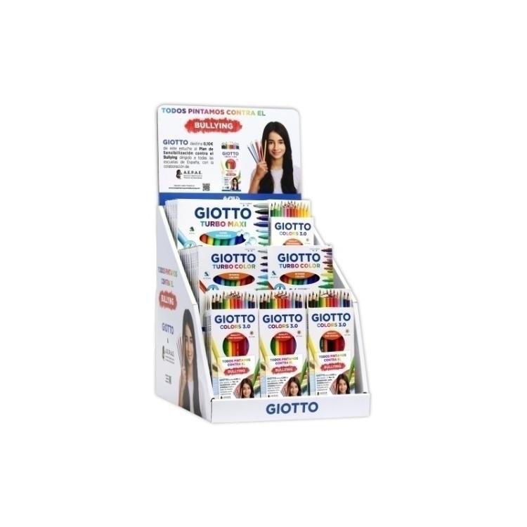 Giotto - GIOTTO EXPOSITOR DE MESA TODOS PINTAMOS CONTRA EL BULLYING