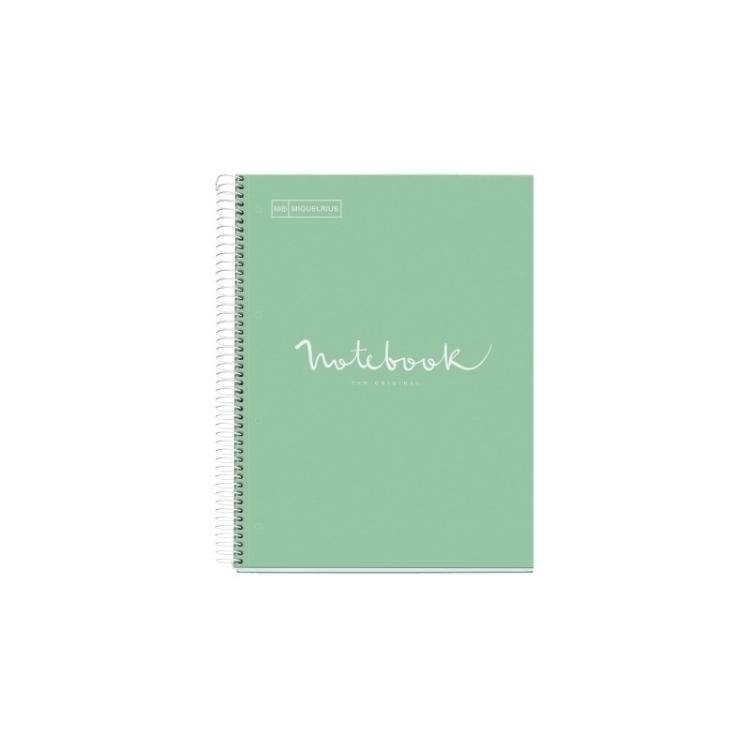 Miquelrius - BLOCK MR EMOT.NB-5 PP A4 120h 90g CD.5 - Pack de 5 unidades - MR46685